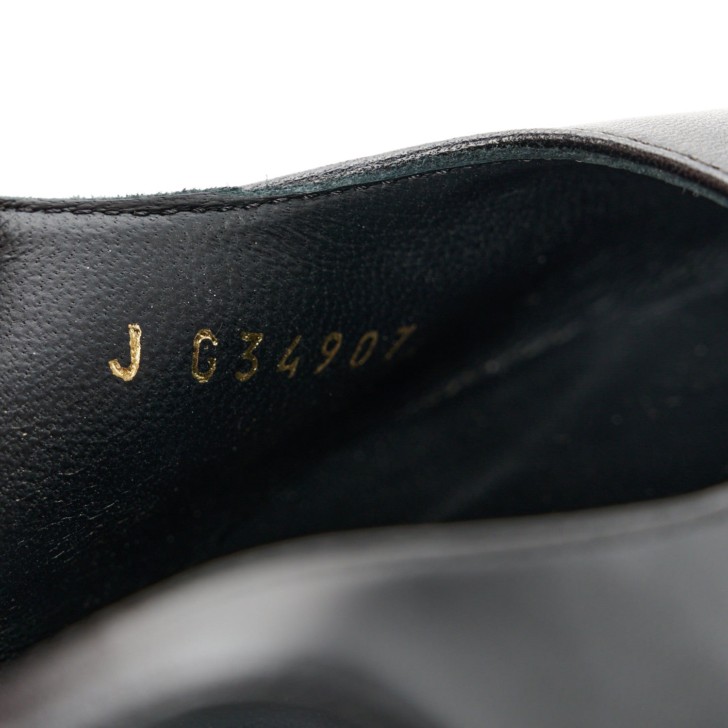 Chanel Lambskin Egyptian Hieroglyph Ankle Strap Pumps 39 Black 9 of 10
