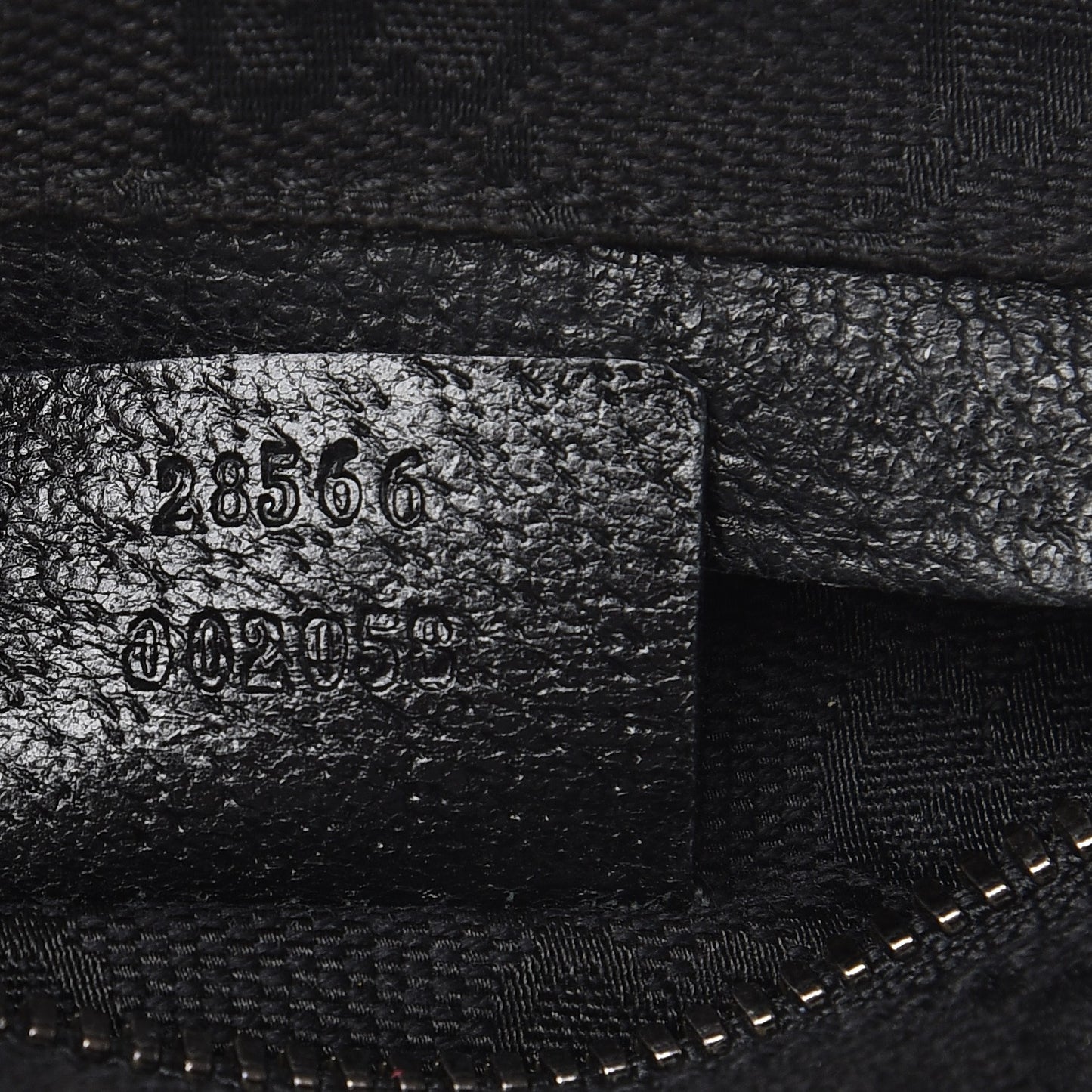 GG Monogram Double Pocket Belt Bag Black