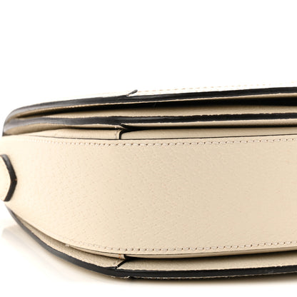 Gucci Textured Calfskin Small Ophidia Flap Messenger Bag Mystic White 9 of 12