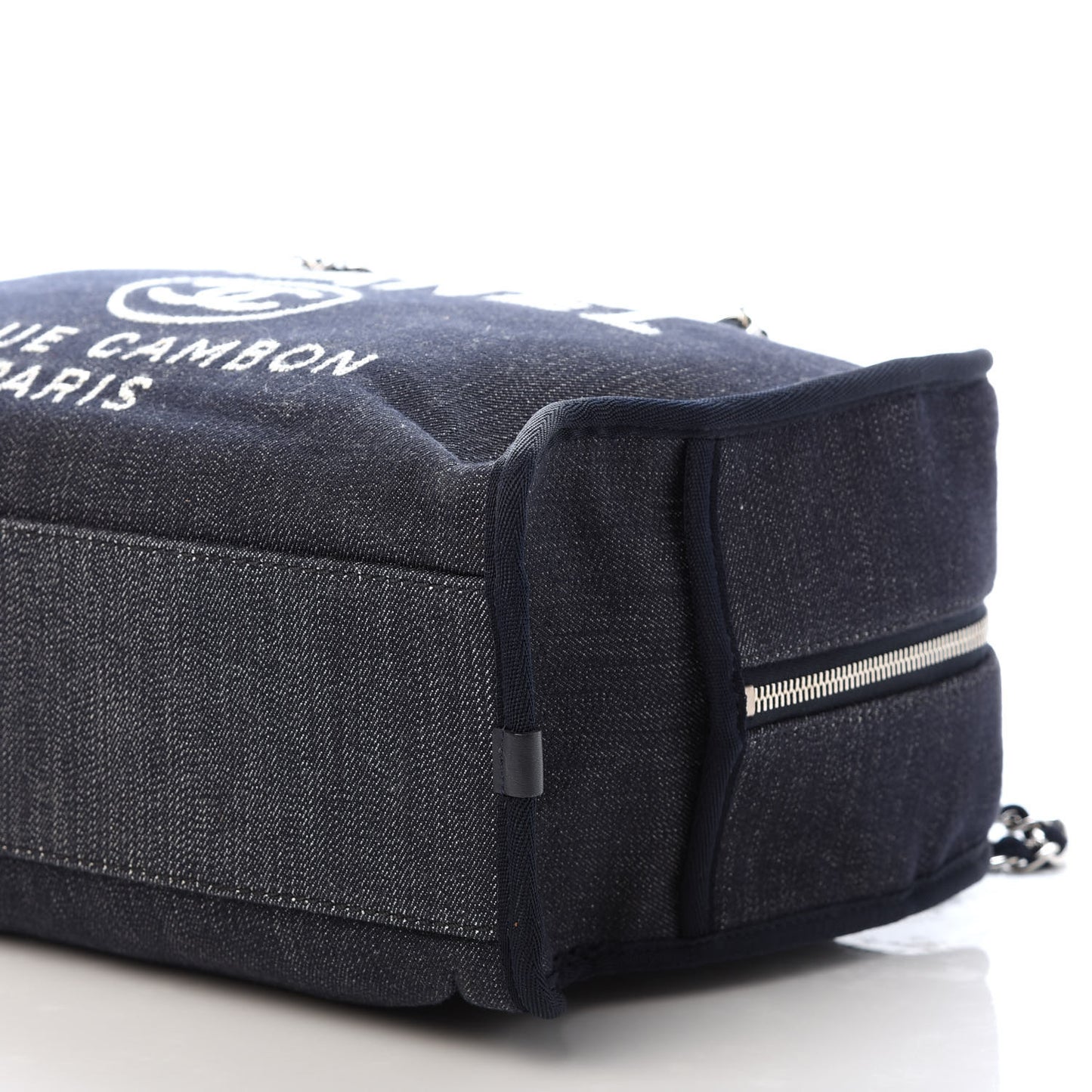Denim Deauville Bowling Bag Dark Blue