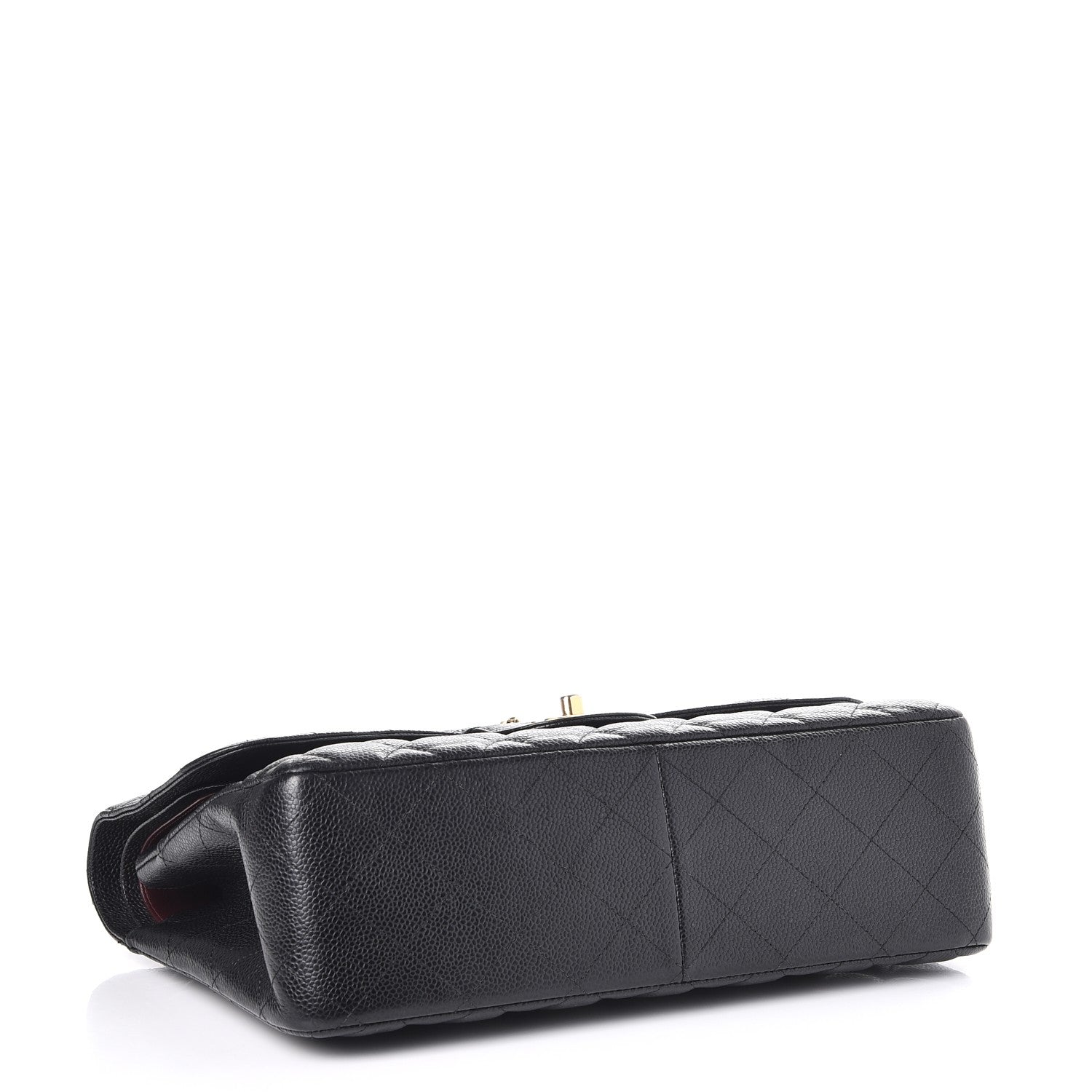 Chanel Caviar Quilted Jumbo Double Flap Black 5 of 11