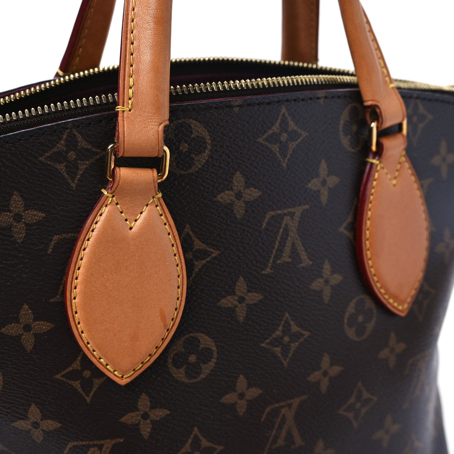 Louis Vuitton Monogram Flower Zipped Tote PM Beige 1594504