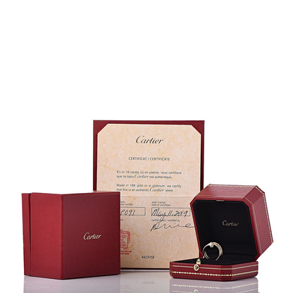 Cartier 18K Yellow Gold Diamond Double Juste Un Clou Paved Ring 51 5.75 6 of 6
