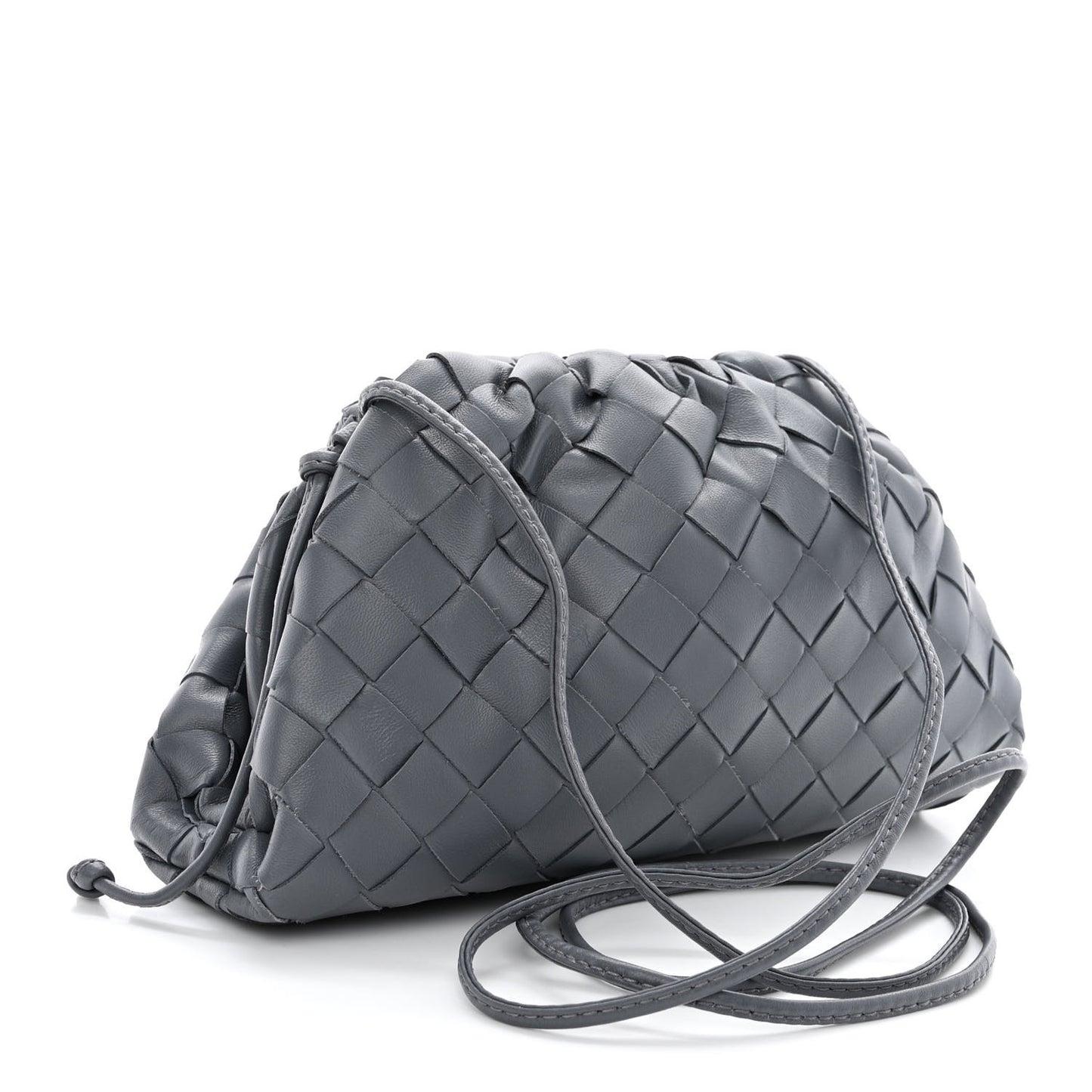 Nappa Intrecciato The Mini Pouch Thunder
