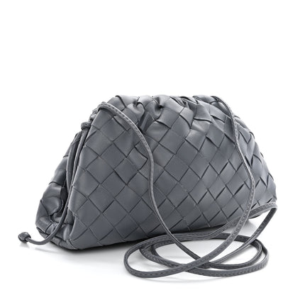 Bottega Veneta Nappa Intrecciato The Mini Pouch Thunder 3 of 10