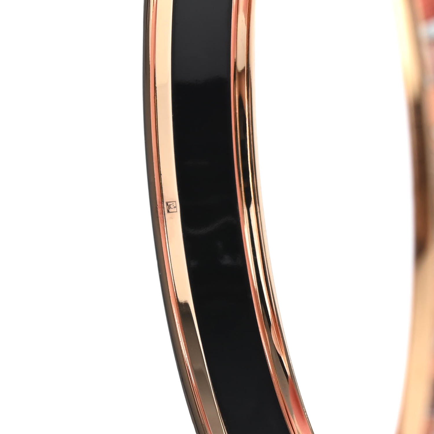 Hermes Enamel Printed Narrow Cavald'Or Bracelet 65 Romantique 6 of 7