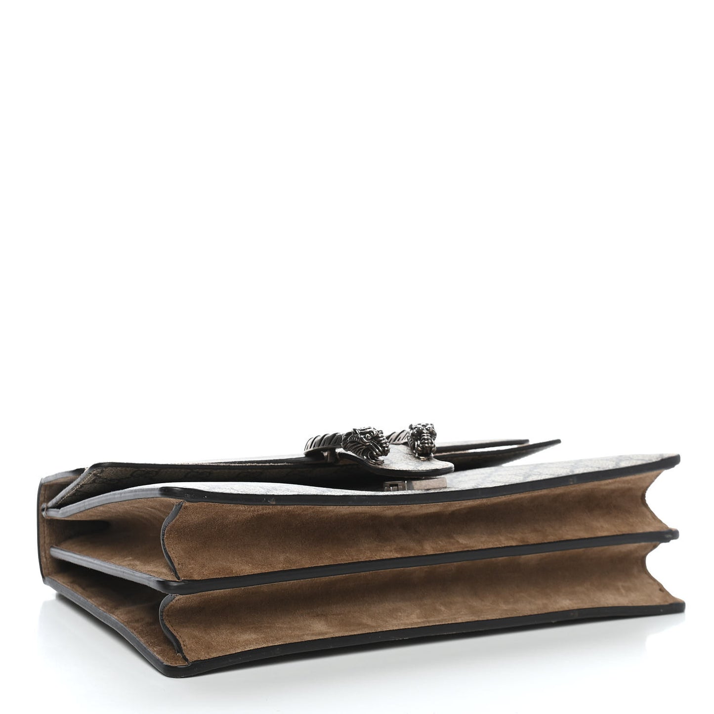 GG Supreme Monogram Medium Dionysus Shoulder Bag Taupe