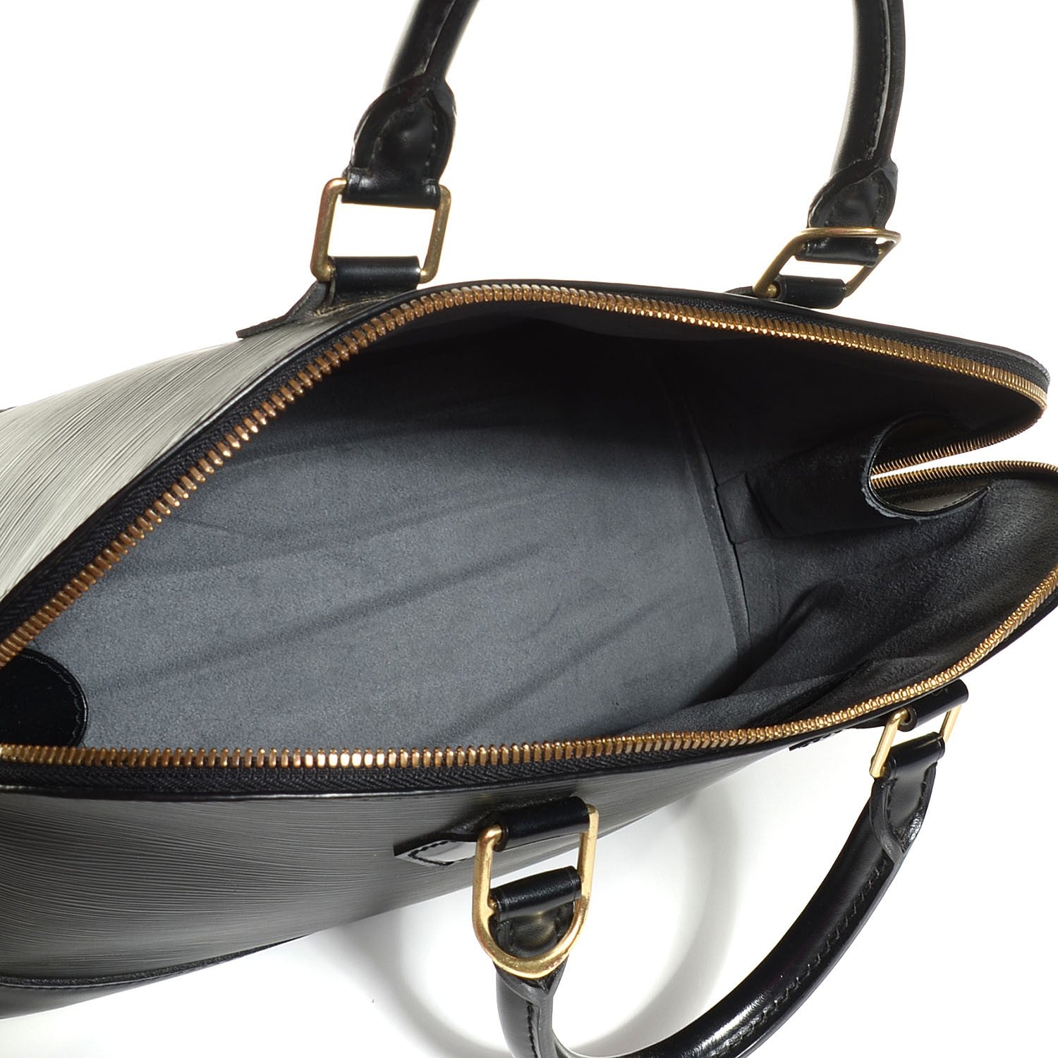 Louis Vuitton Epi Alma PM Black 5 of 7