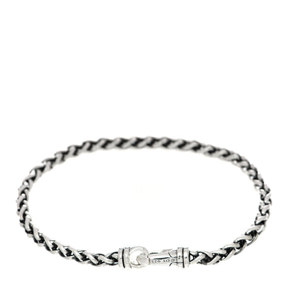 David Yurman Sterling Silver 4mm Wheat Chain Bracelet 2 of 4