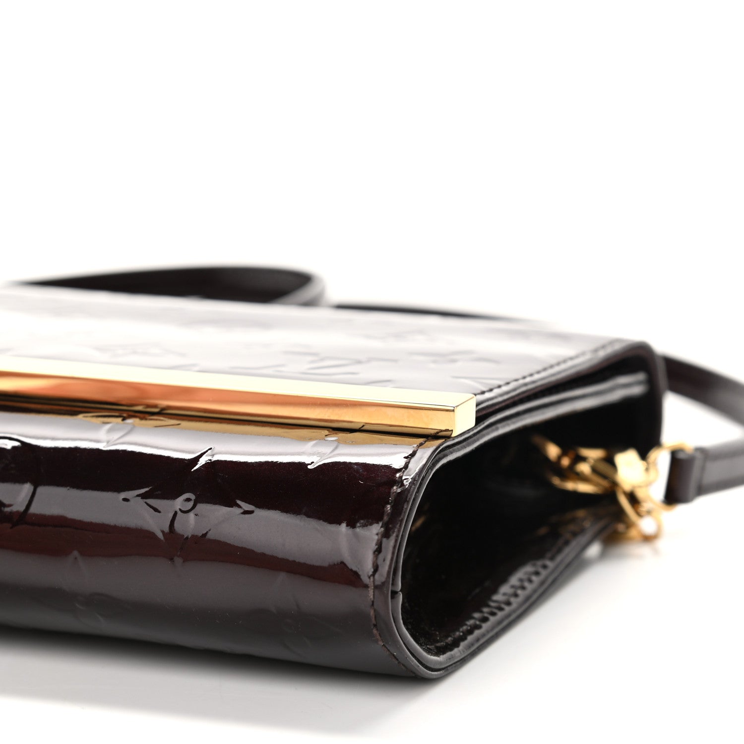 Louis Vuitton Vernis Ana Clutch Amarante 9 of 9