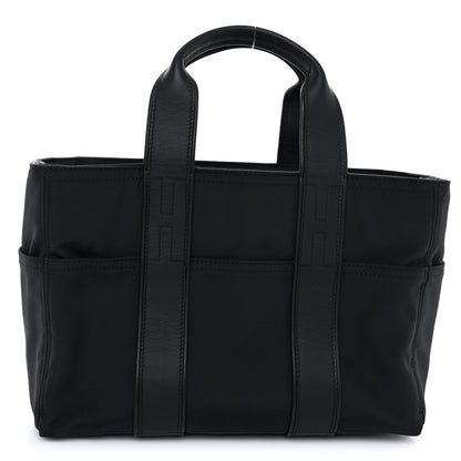 Hermes Toile Acapulco Vassus Tote Black 1 of 12