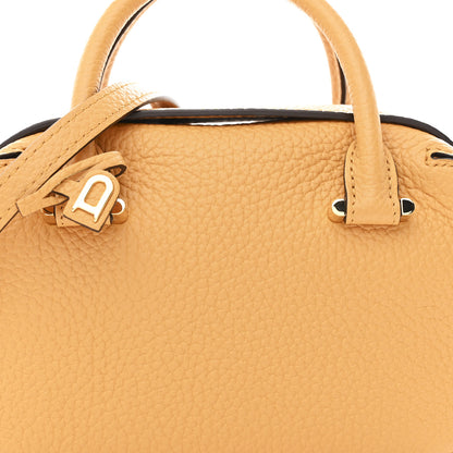 Delvaux Taurillon Soft Nano Cool Box Satchel Honey 8 of 12