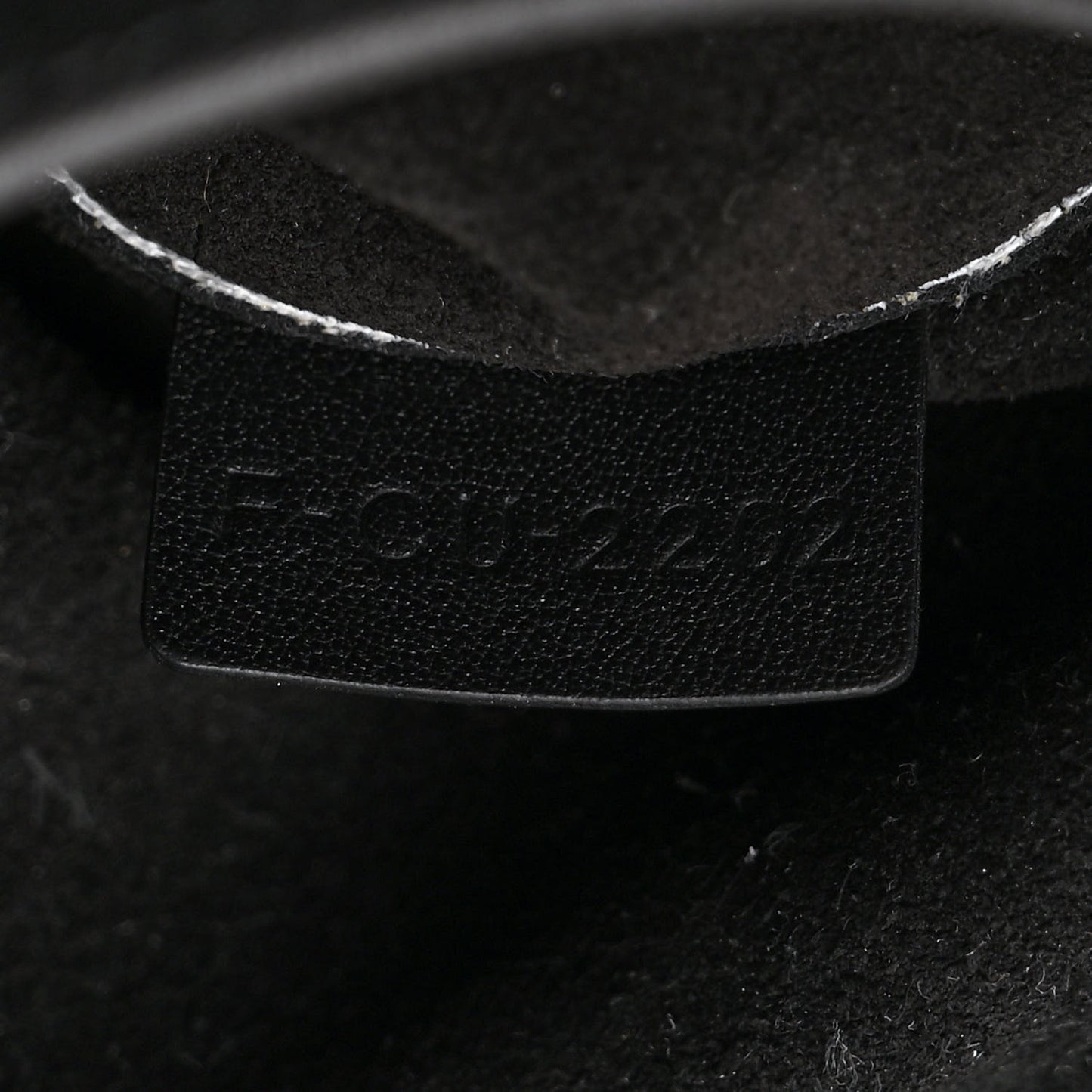 Smooth Calfskin Cuir Triomphe Cabas Drawstring Black