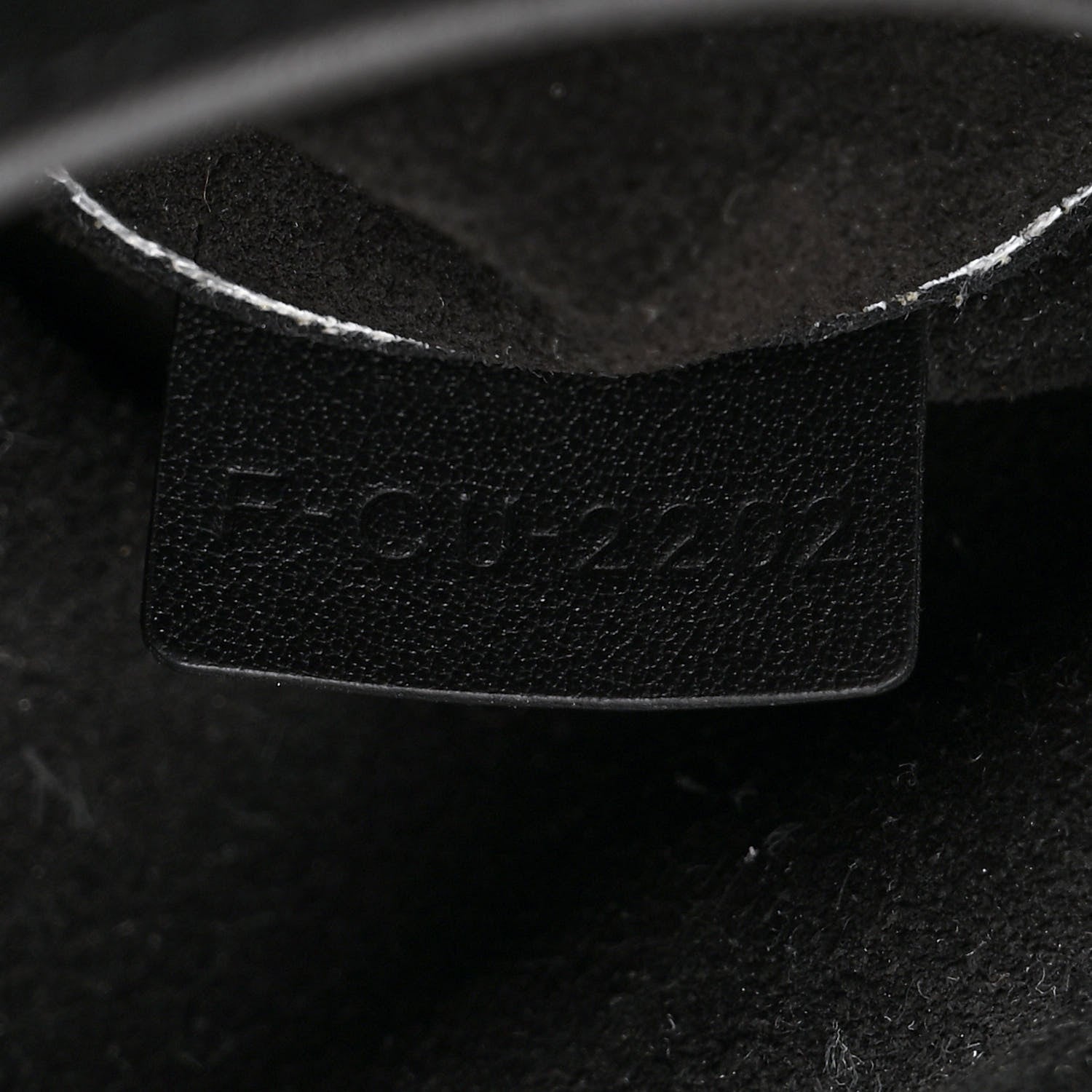 Celine Smooth Calfskin Cuir Triomphe Cabas Drawstring Black 7 of 11