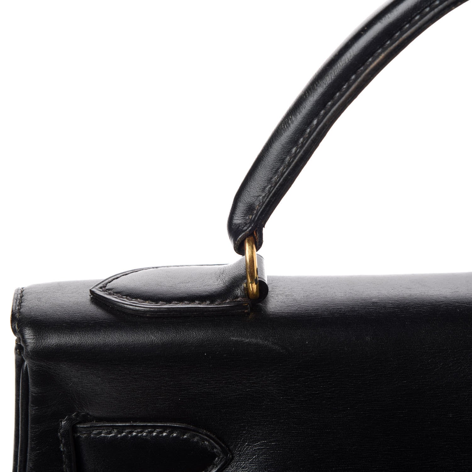 Hermes Box Kelly Retourne 32 Black 46 of 49