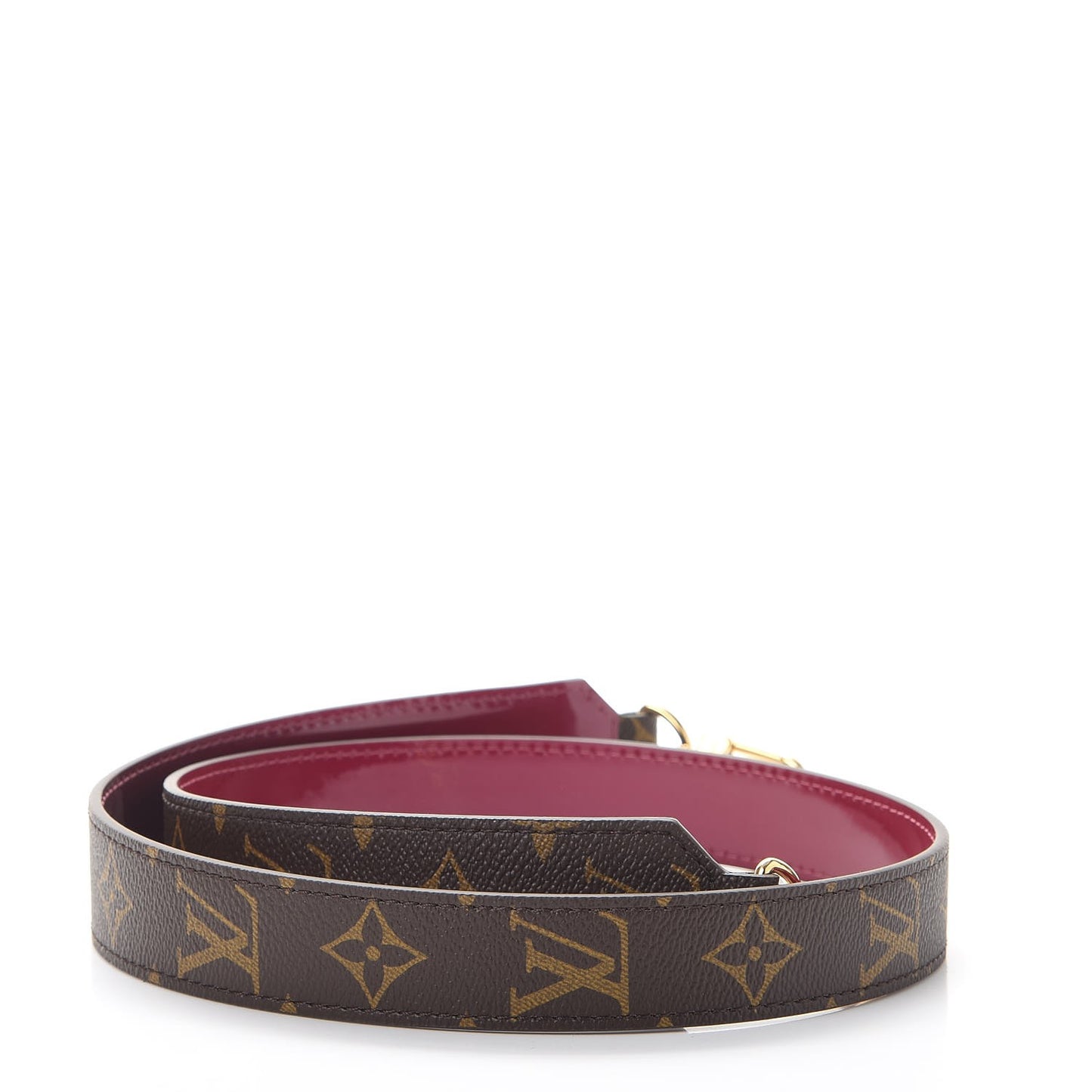 Patent Monogram Miroir Shoulder Strap Magenta