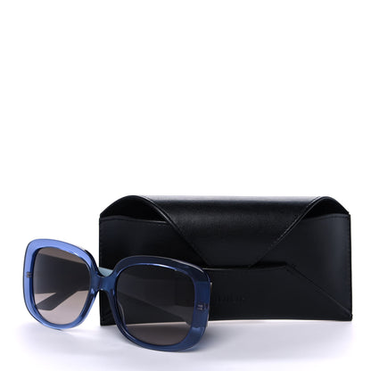 Christian Dior Resin Cannage Lady 1 Sunglasses Blue 8 of 8