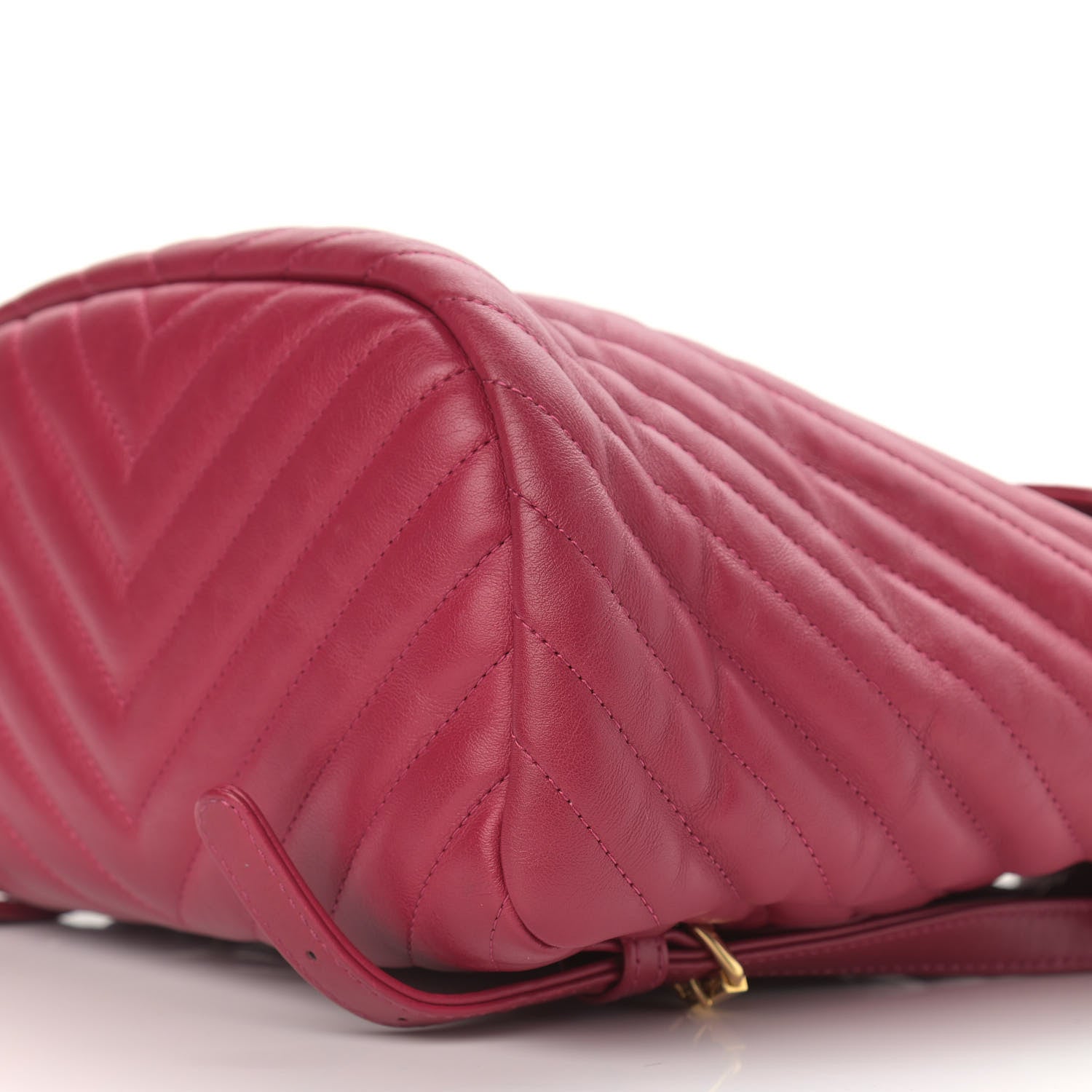 Chanel Calfskin Chevron Quilted Small Urban Spirit Backpack Dark Pink 8 of 10