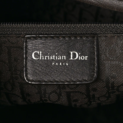 Christian Dior Lambskin Cannage Large Lady Dior Dark Brown 6 of 11