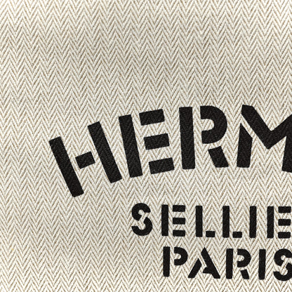 Hermes Toile Swift Maline Bag Gold Craie 6 of 9