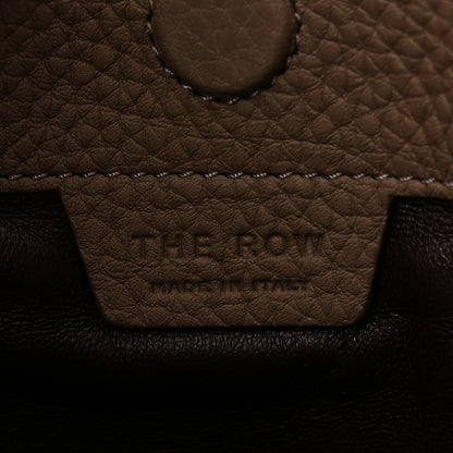 The Row Matte Grained Calfskin Everett Tote Taupe 6 of 9