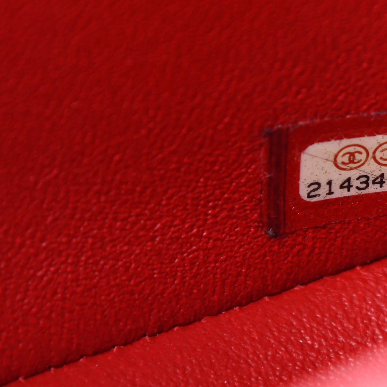 Chanel Caviar Quilted Mini Rectangular Flap Red 6 of 8
