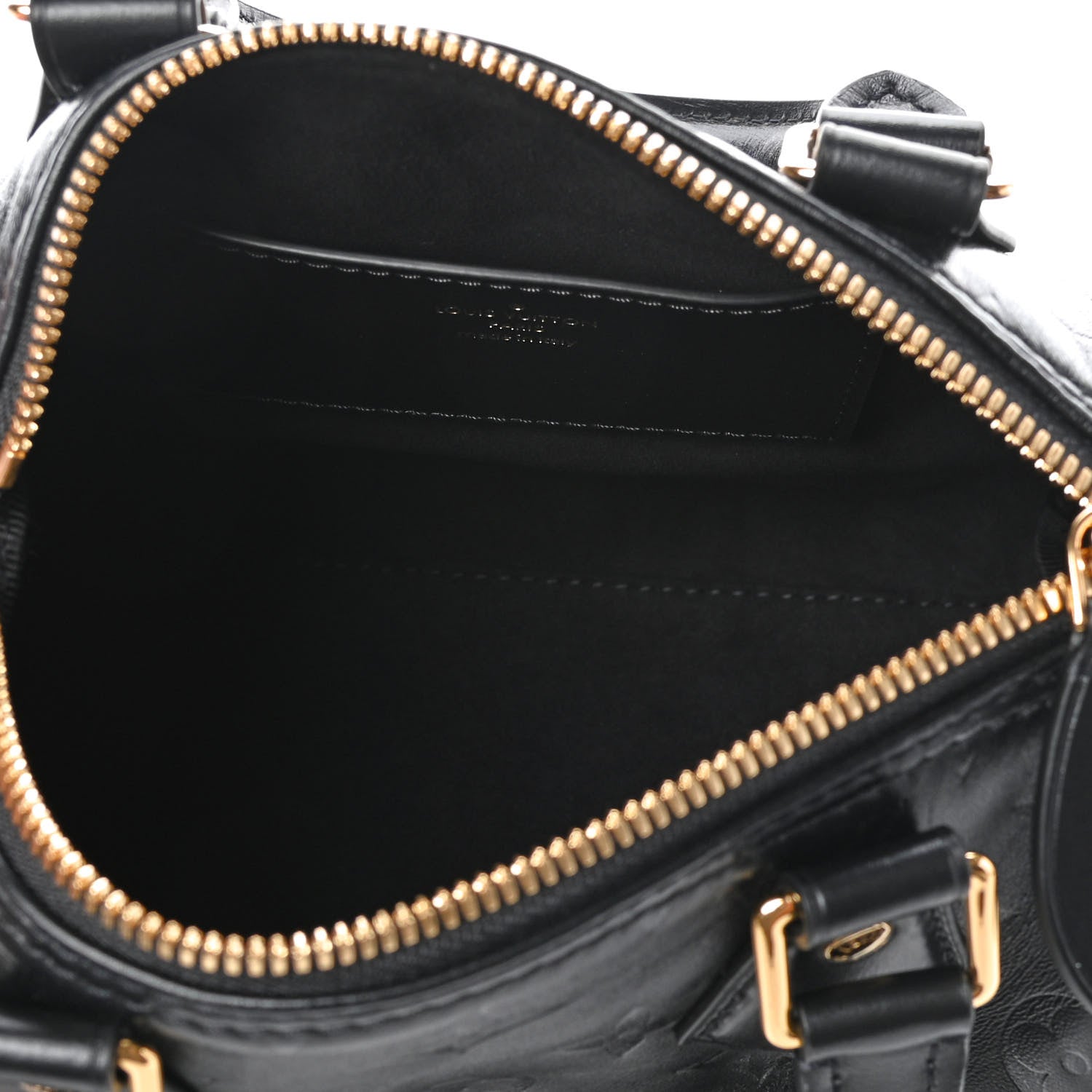 Louis Vuitton Monogram Ink Speedy BB Black 9 of 17