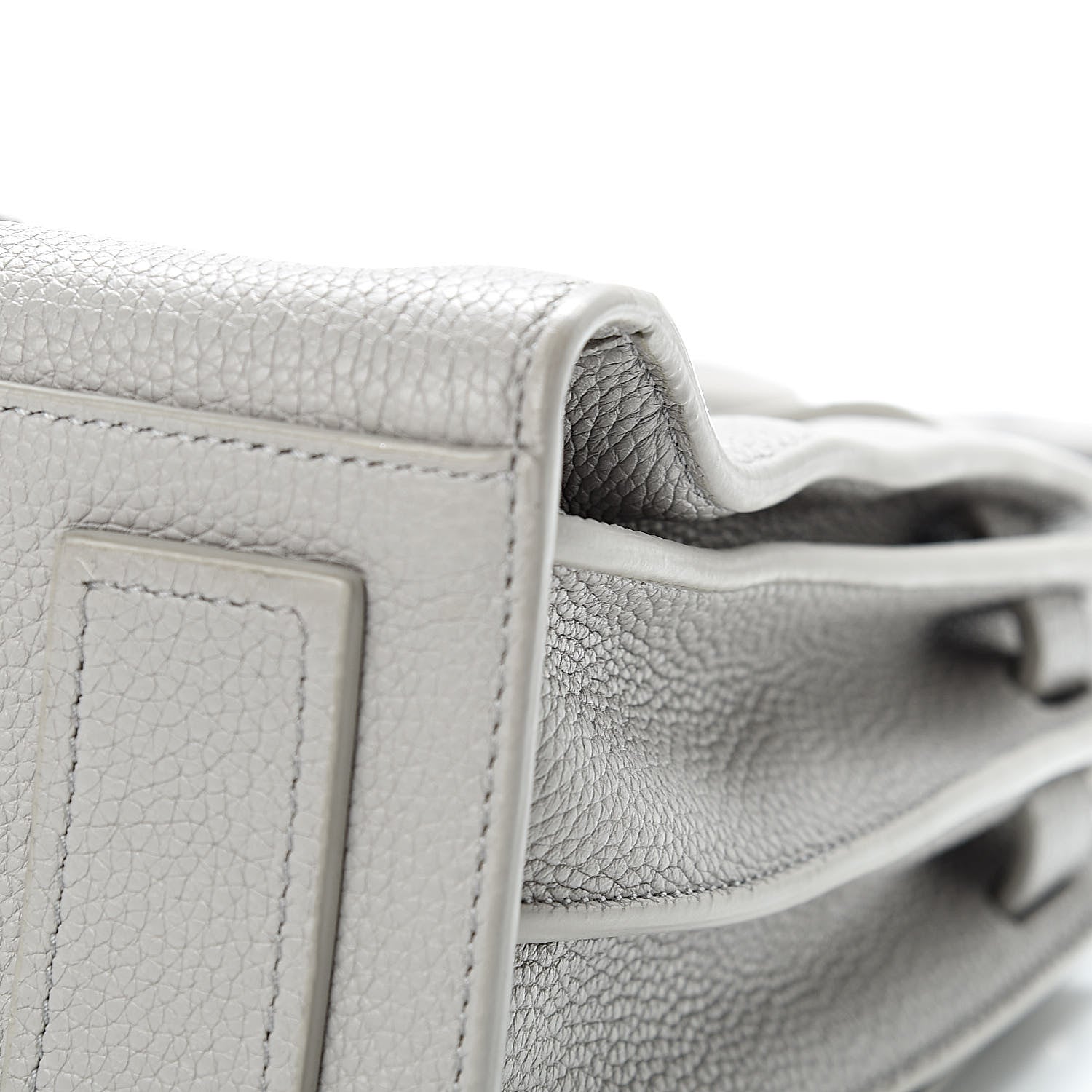 Saint Laurent Grained Calfskin Baby Sac De Jour Souple Souris 10 of 11