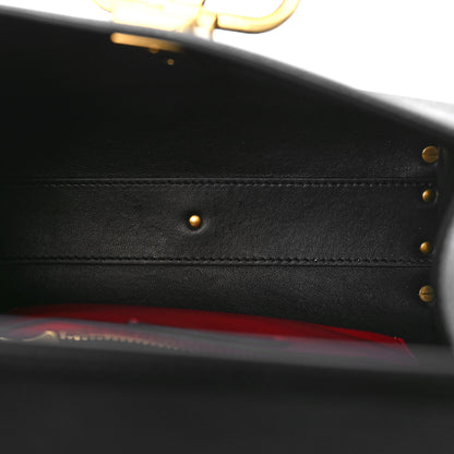 Valentino Garavani Grainy Calfskin Small VSling Top Handle Bag Black 5 of 8