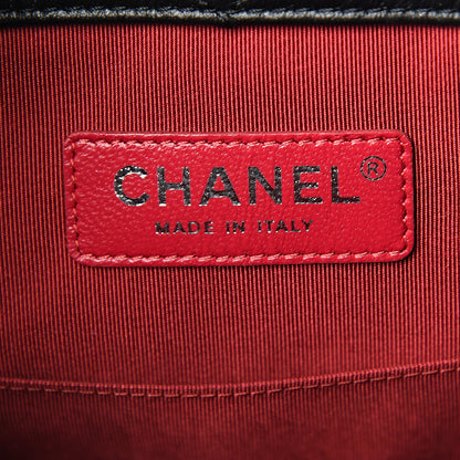 Chanel Aged Calfskin Quilted Small Gabrielle Backpack Black 5 of 10