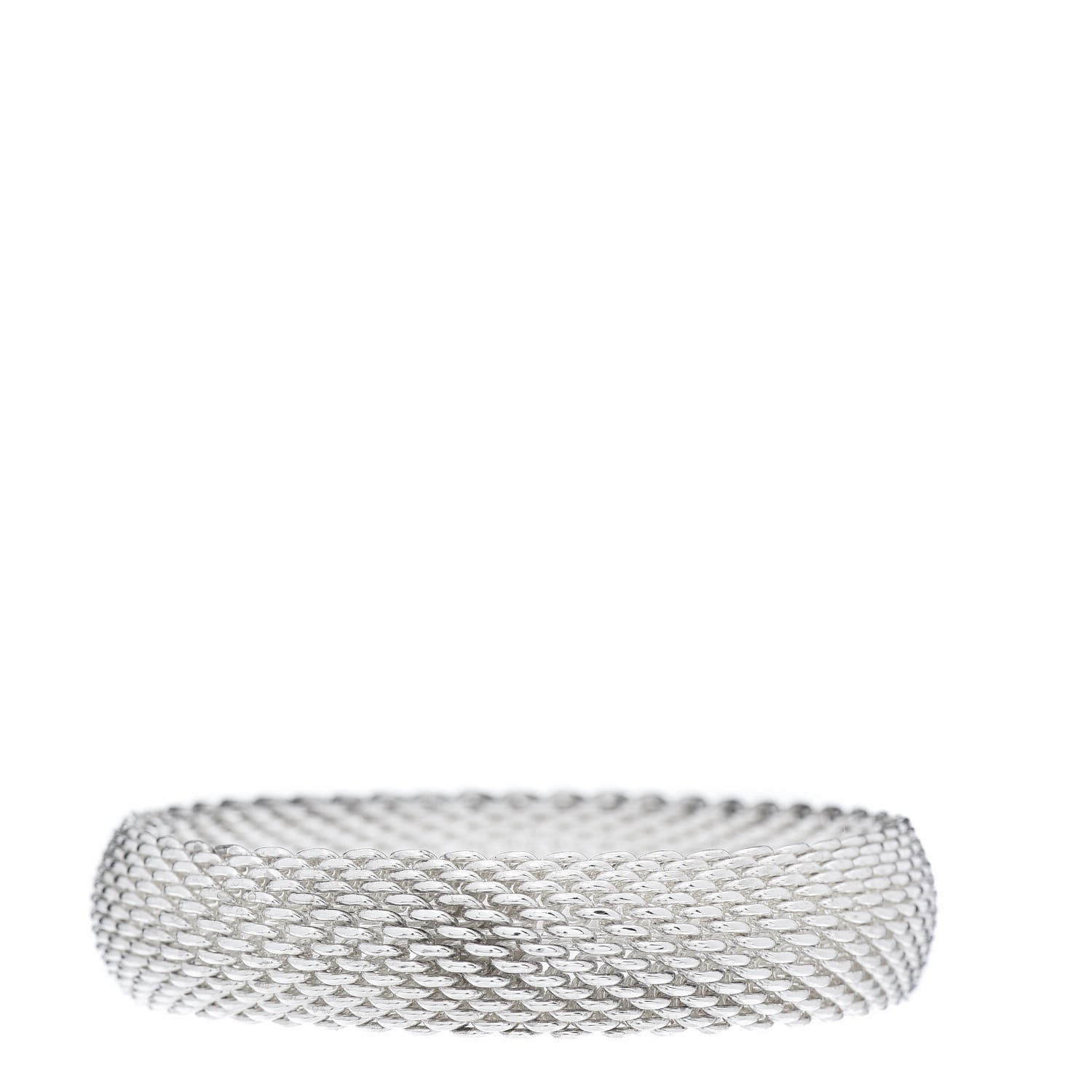 Tiffany Sterling Silver Somerset Mesh Bracelet 3 of 4