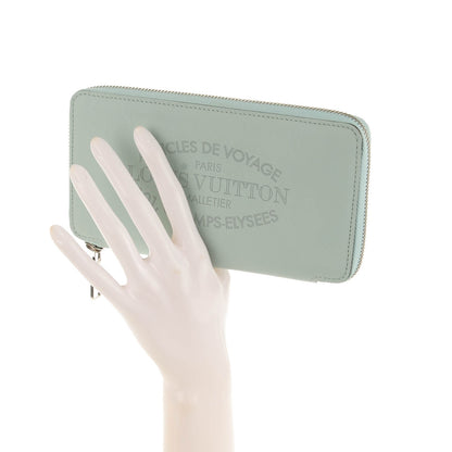 Louis Vuitton Veau Soie Iena Wallet Azur 2 of 7