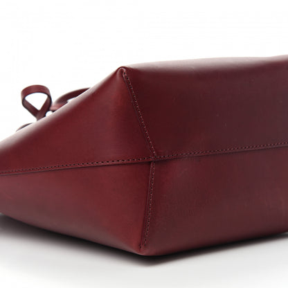 Mansur Gavriel Calfskin Mini Bucket Bag Bordeaux 9 of 10