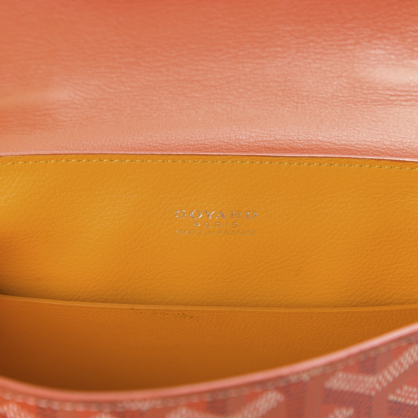 Goyardine Mini Saigon Orange