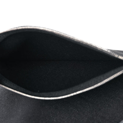 Hermes Military Toile Vache Hunter Herbag a Dos Zip Retourne Backpack Black 9 of 19