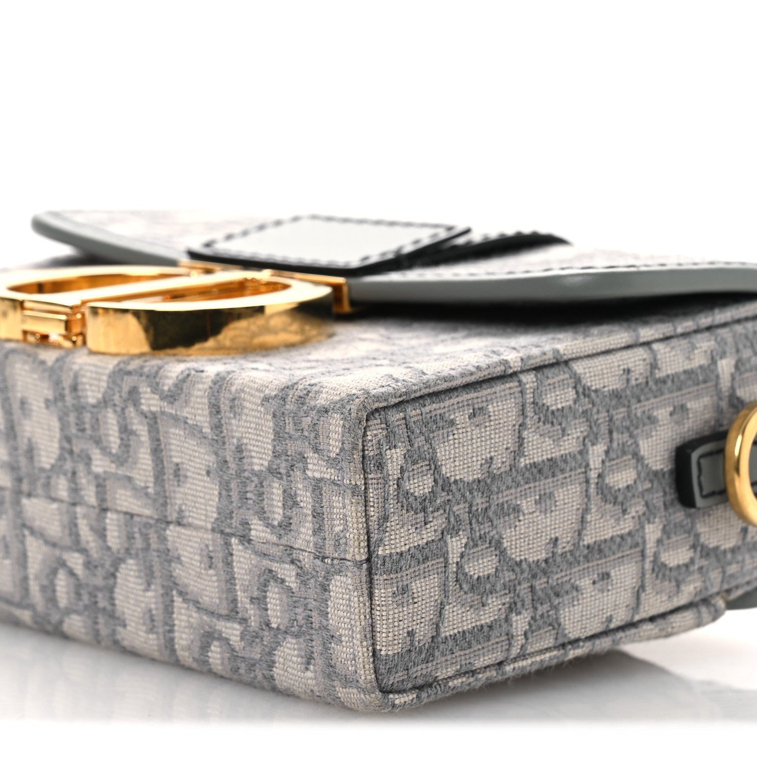 Christian Dior Oblique 30 Montaigne Box Bag Grey 1815306
