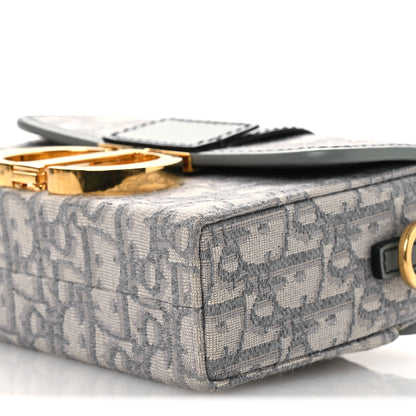 Christian Dior Oblique 30 Montaigne Box Bag Grey 10 of 10