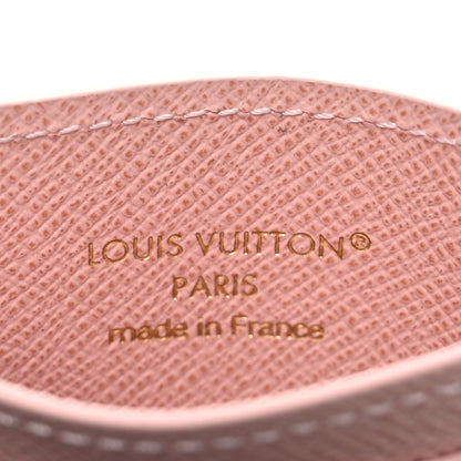 Louis Vuitton Monogram LV Charms Card Holder Rose Ballerine 6 of 7