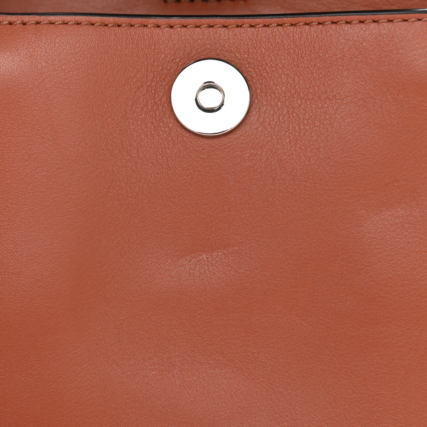 Chloe Suede Calfskin Mini Faye Bracelet Bag Tobacco 10 of 11