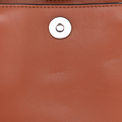 Chloe Suede Calfskin Mini Faye Bracelet Bag Tobacco 10 of 11