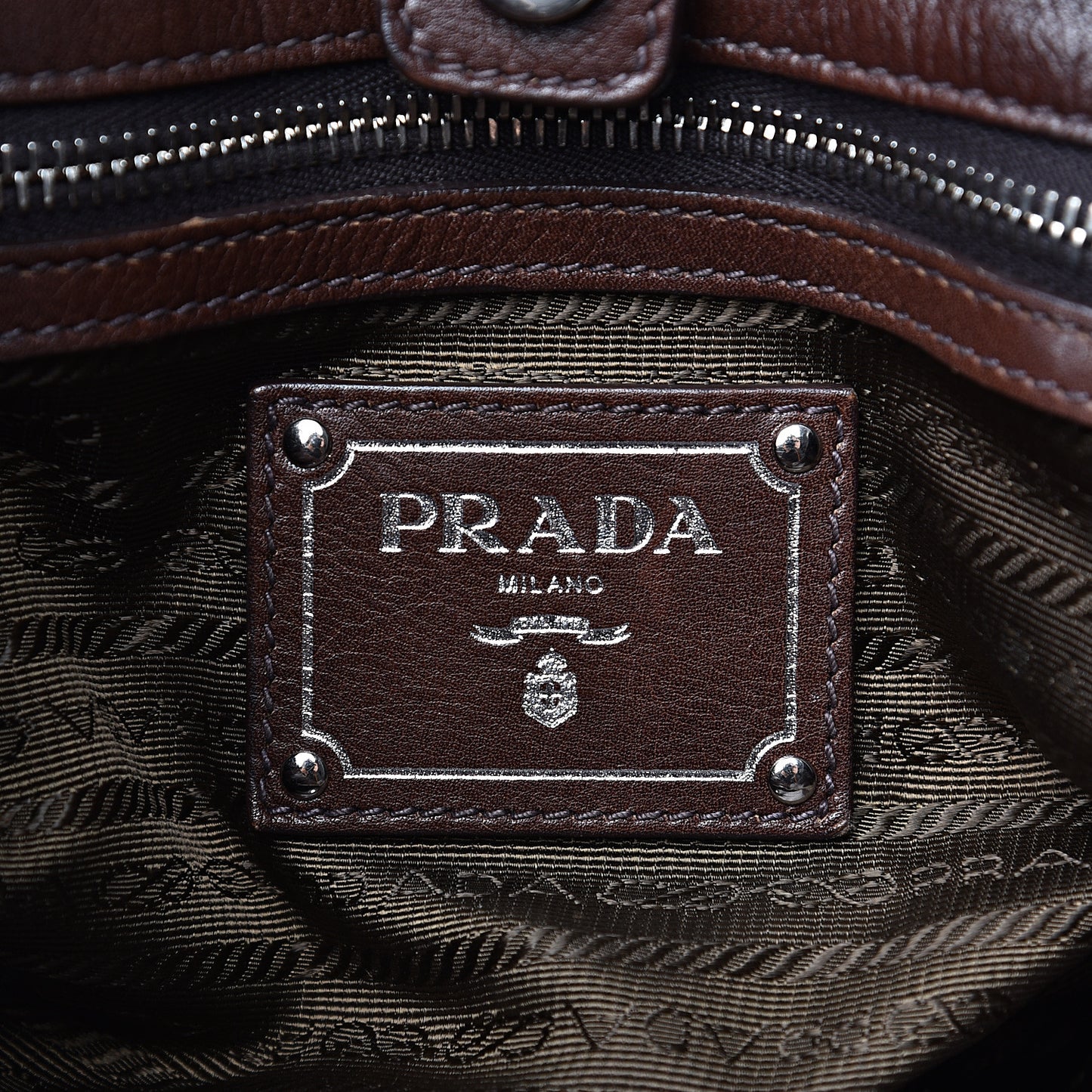 Soft Calf Pleated Two Pocket Hobo Bruciato