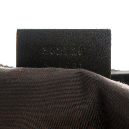 Gucci Monogram Medium Sukey Hobo Dark Brown 7 of 7