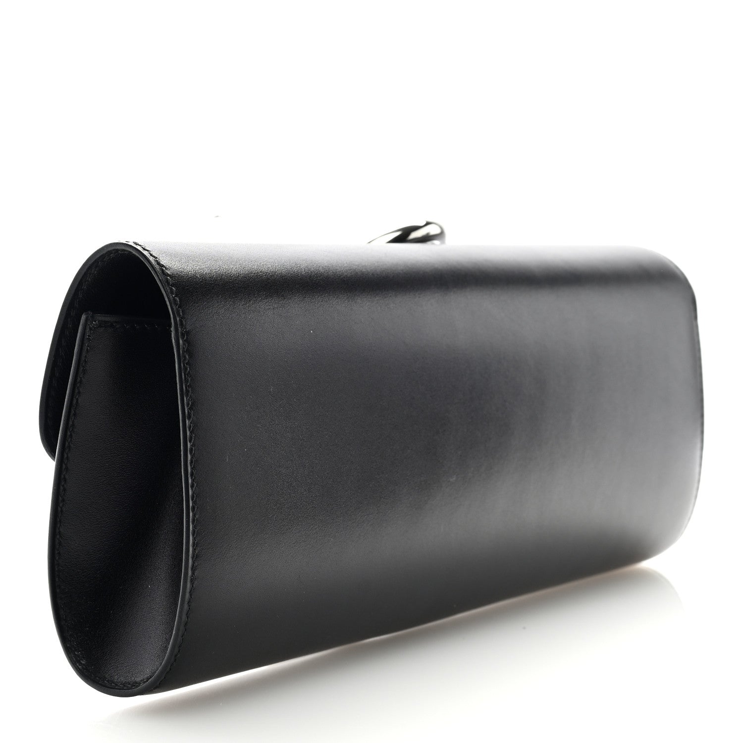 Hermes Tadelakt Egee Clutch Black 3 of 7