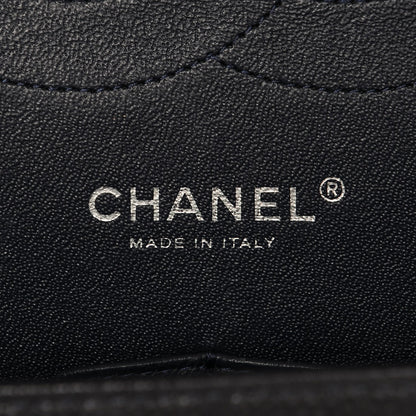 Chanel Caviar Quilted Jumbo Double Flap Navy Blue 6 of 10