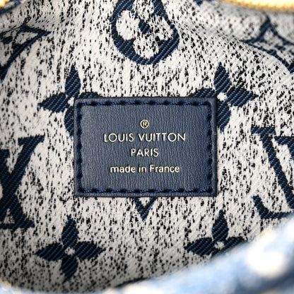 Louis Vuitton Monogram Jacquard Denim Loop Bleu 6 of 10
