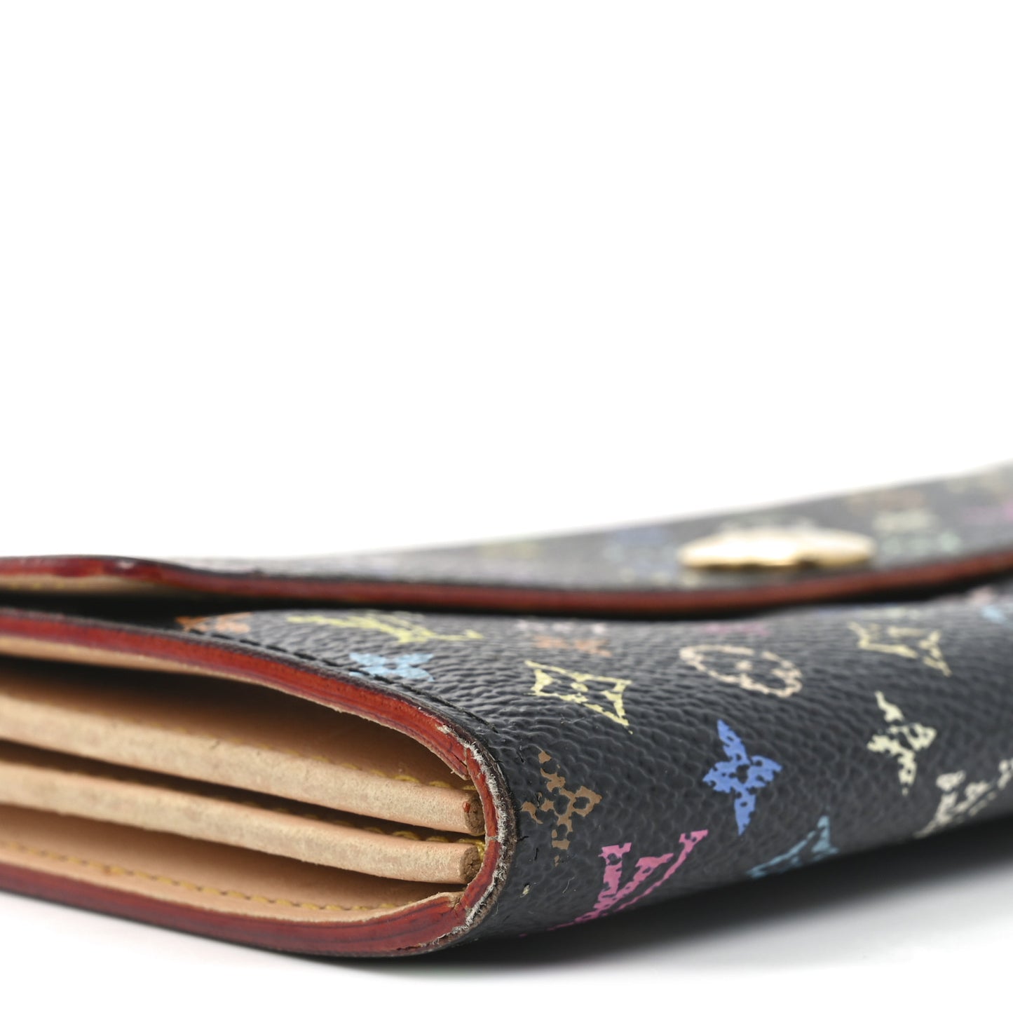 Monogram Multicolor Sarah Wallet Black