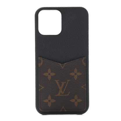 Louis Vuitton Monogram iPhone 12 Pro Max Bumper Black 1 of 5