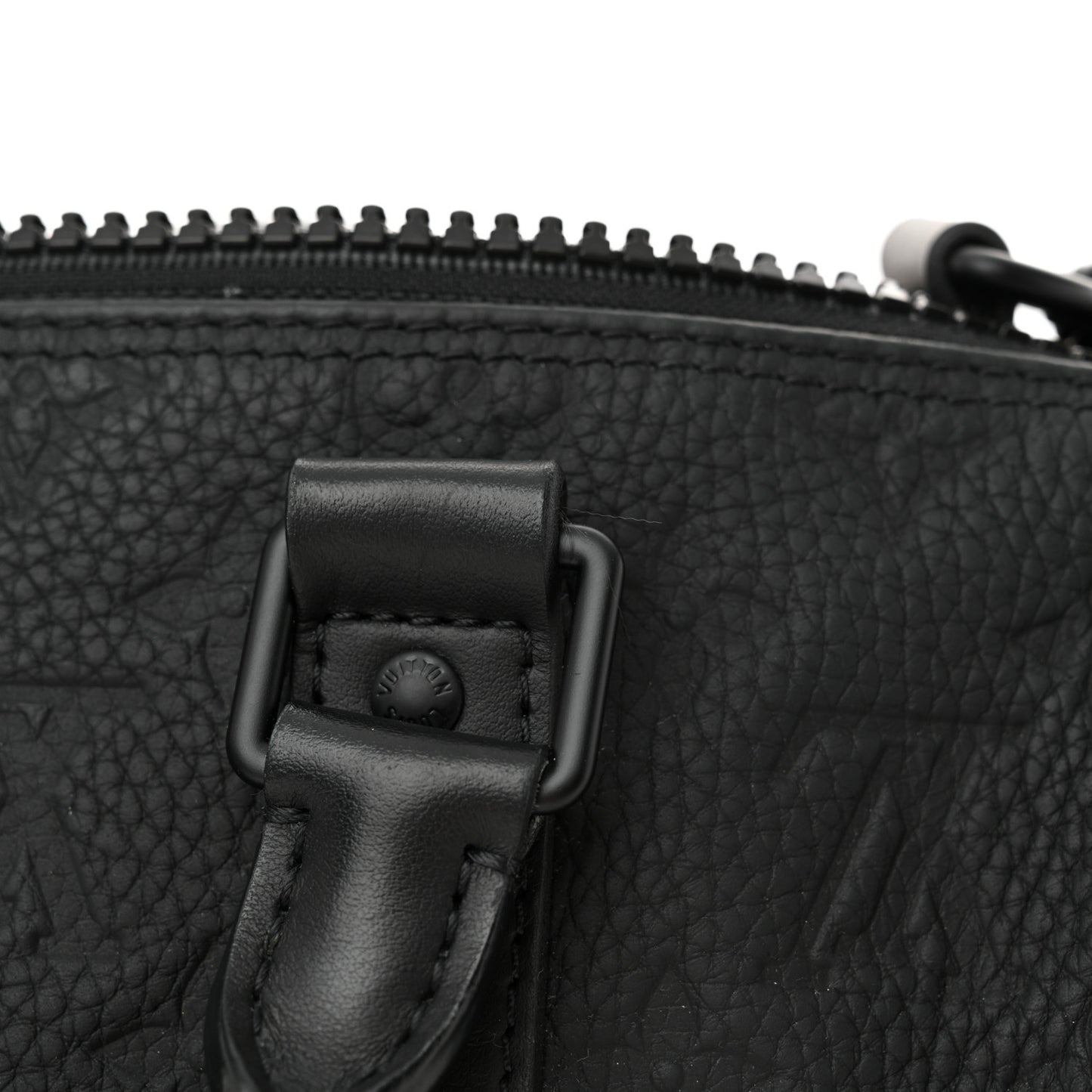 Monogram Taurillon Keepall Bandouliere 25 Black