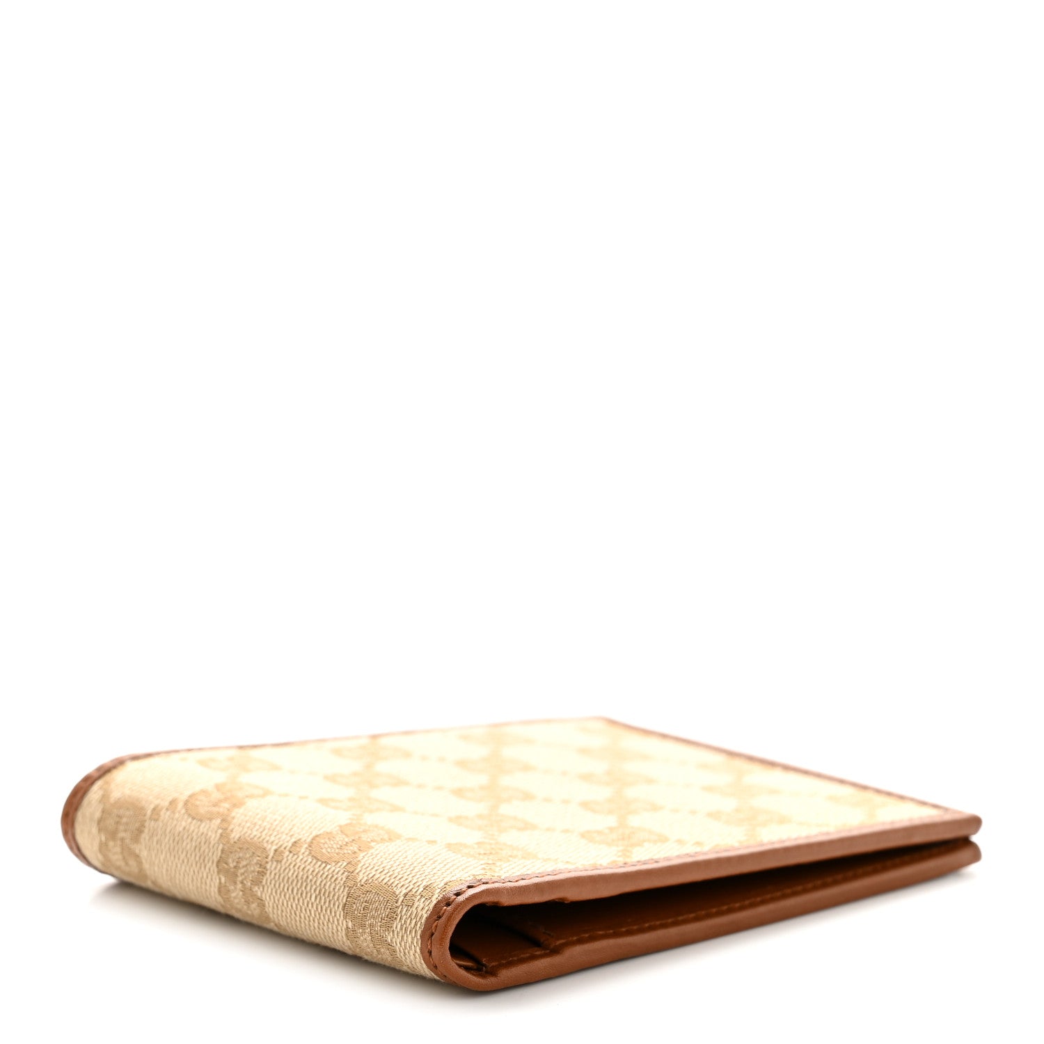 Gucci Monogram Bi-Fold Wallet Brown 4 of 8