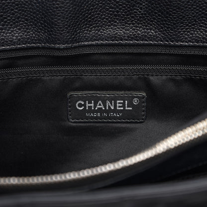 Chanel Caviar Quilted Grand Shopping Tote GST Black 5 of 10